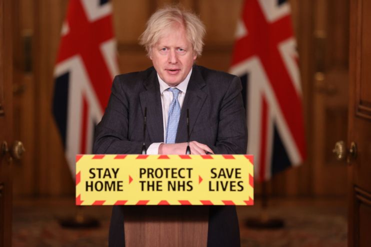 Boris Johnson And Chief Scientific Advisor Hold Coronavirus Press Conference