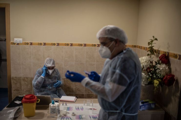 Covid-19 Vaccine Roll-out In Rural Spain