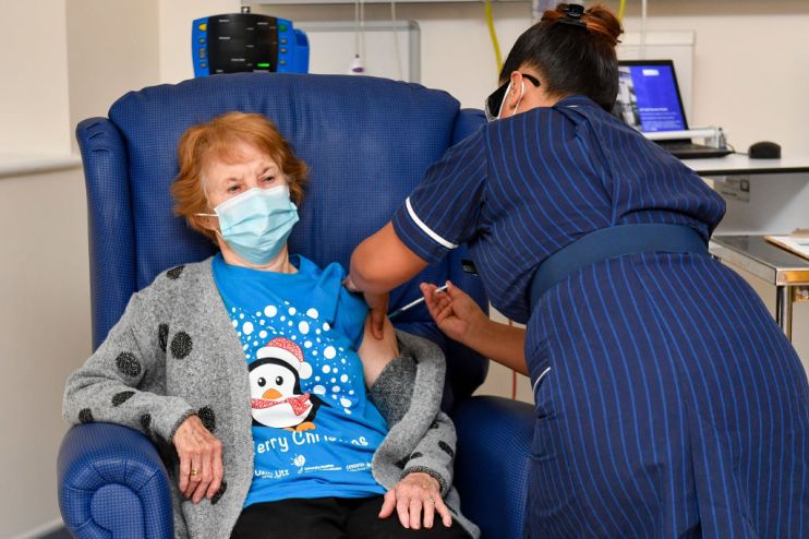 NHS England Starts Covid-19 Vaccination Campaign