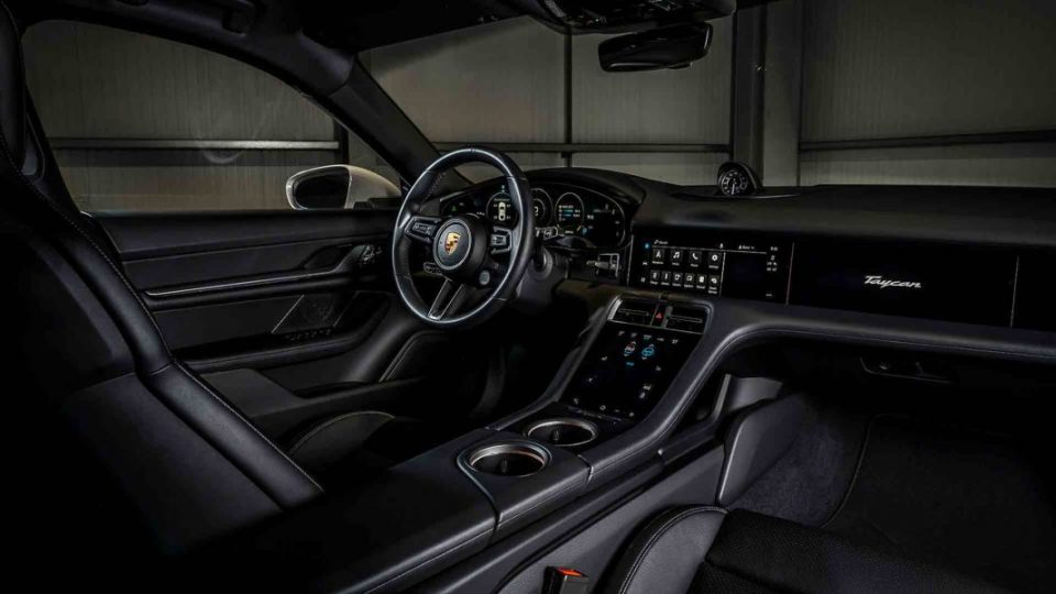 Porsche Taycan rear-wheel drive