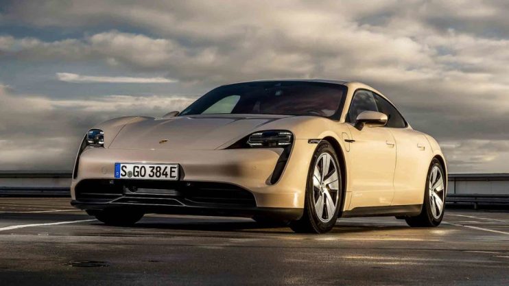 Porsche Taycan rear-wheel drive