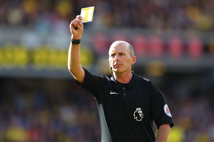 Referee Mike Dean has been among the football figures targeted on social media platforms