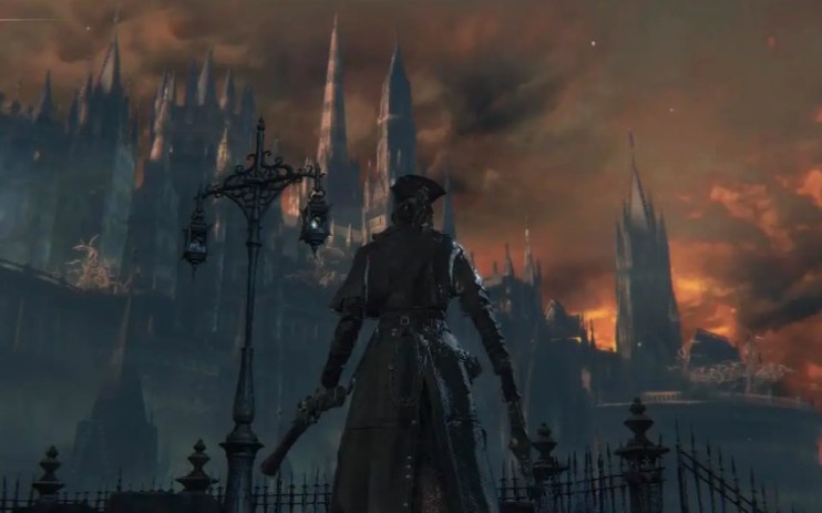 The city of Yharnam, the setting of gothi9c horror game Bloodborne