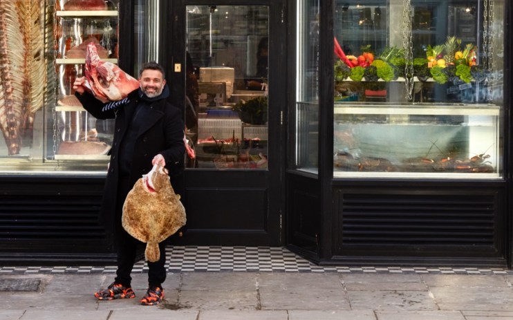Chris D'Sylva, owner of Notting Hill Fish Shop