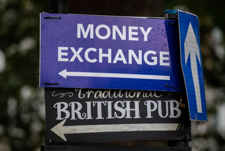Sterling rises to a 3-year high