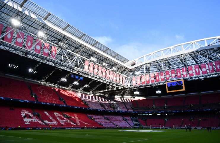The Johan Cruyff Arena will house 5,000 fans for next week's match between Holland and Latvia