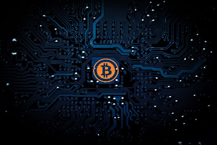 Bitcoin on a motherboard