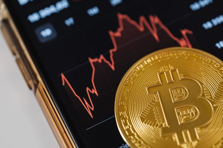 Bitcoin red chart
