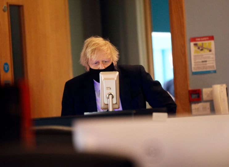 Boris Johnson Visits Northern Ireland