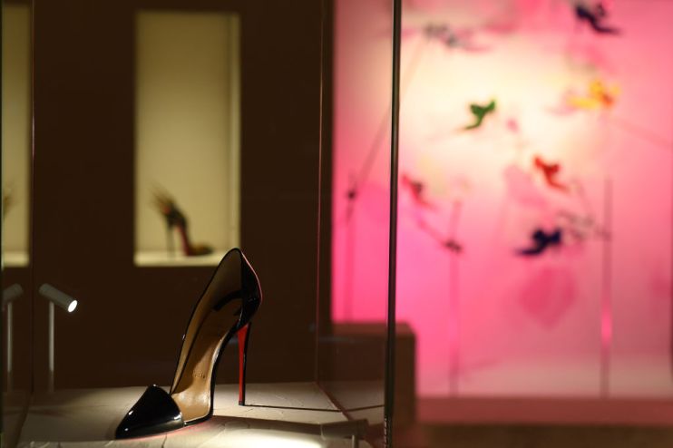 "L'Exhibitioniste" : Christian Louboutin's Exhibition At Palais De La Porte Doree In Paris