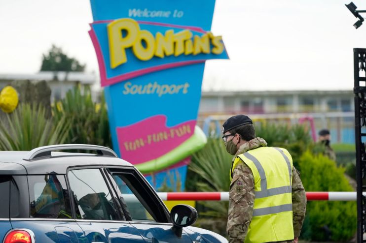 Military Arrive To Assist With Liverpool Mass Coronavirus Testing