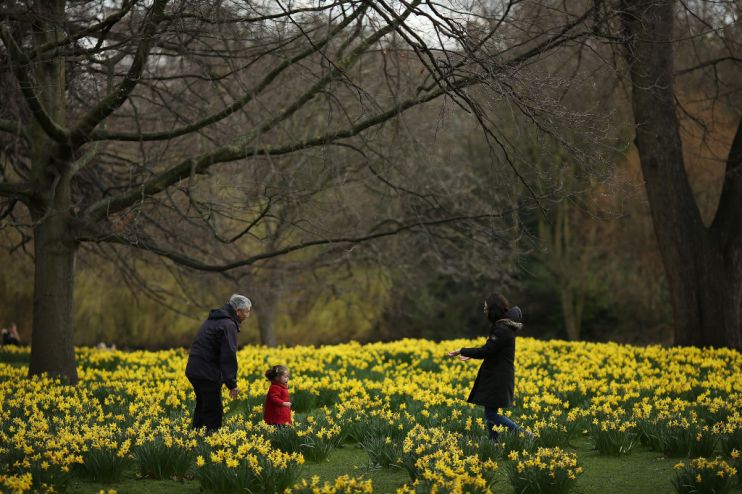 Spring Comes To The UK Capital