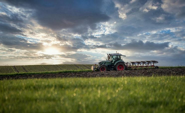 Tractor ploughing field - image by Franz Bachinger from Pixabay