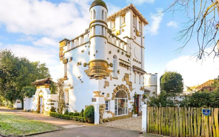 A mini castle in Knutsford