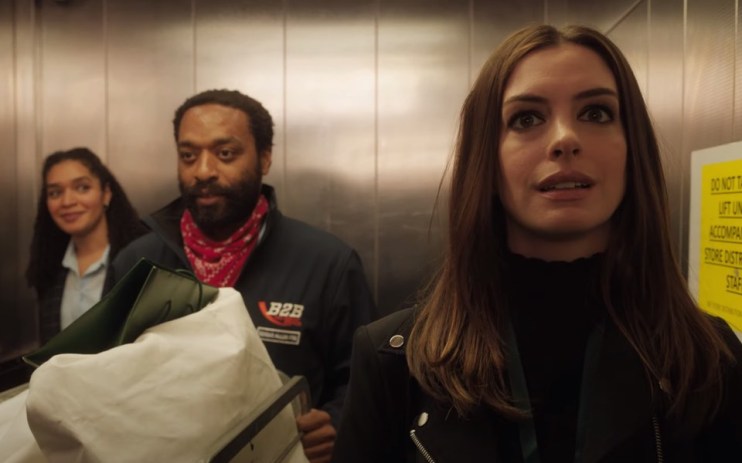 Anne Hathaway and Chiwetel Ejiofor in Locked Down