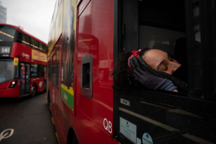 More than 2,000 Transport for London bus drivers contracted Covid-19 in the four months between October and January, new data from the operator has shown.