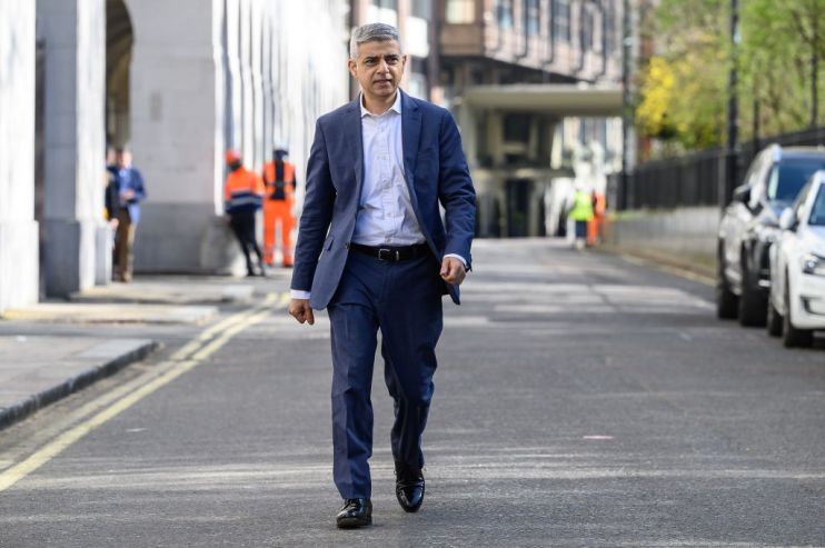 Labour's Mayor Of London Unveils Key Re-election Campaign Pledge