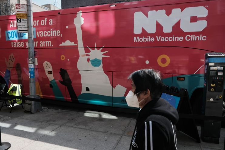 NYC Activates Mobile Vaccination Buses Across The City