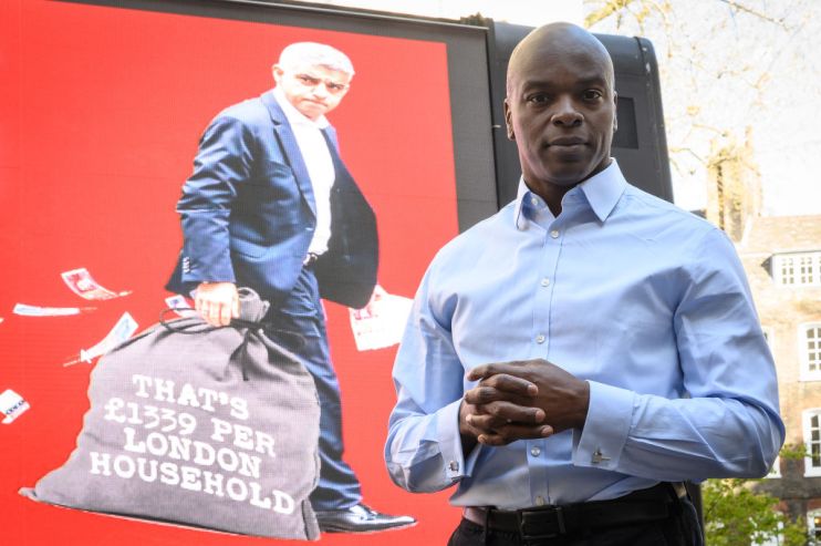 Shaun Bailey Launches His Mayor's Campaign Bus