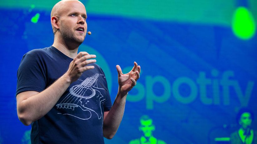 Spotify shares jumped over 12 per cent on Tuesday after it broke a profit record in its first quarter, surpassing one billion euros (&pound;860m) for the first time.