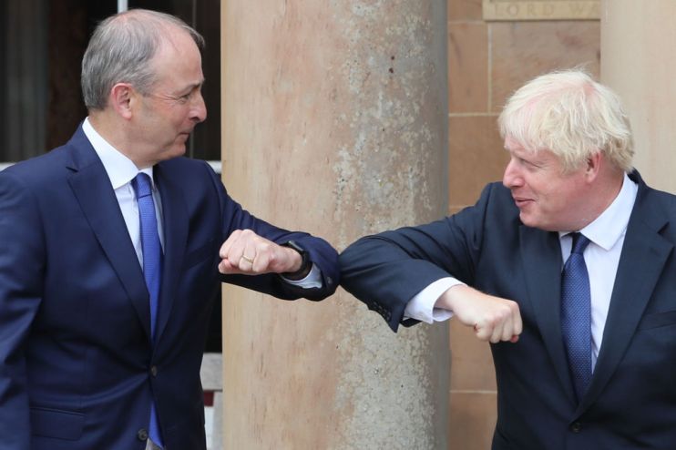 UK Prime Minister Visits Northern Ireland