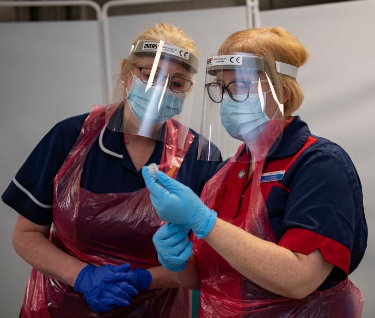 NHS England Starts Covid-19 Vaccination Campaign