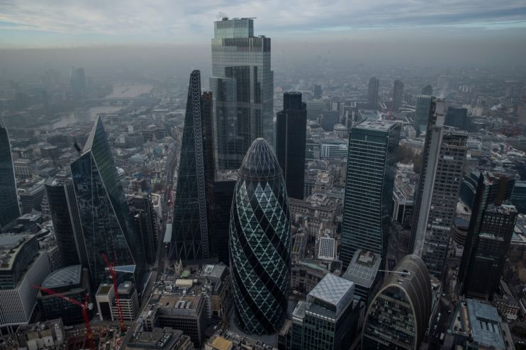Aerial Views Of London As England Starts Second Lockdown