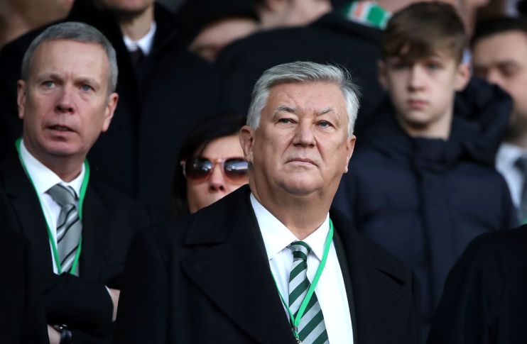 Celtic chief executive Peter Lawwell and family escaped unhurt from the blaze at their home