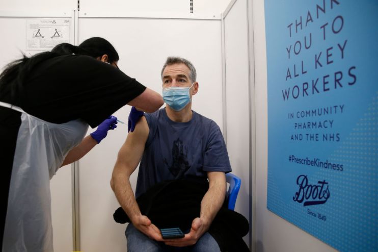Lord Mayor Of London Visits Fleet Street Vaccination Center