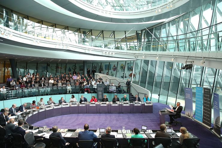 Sadiq Khan Takes First Mayor's Question Time