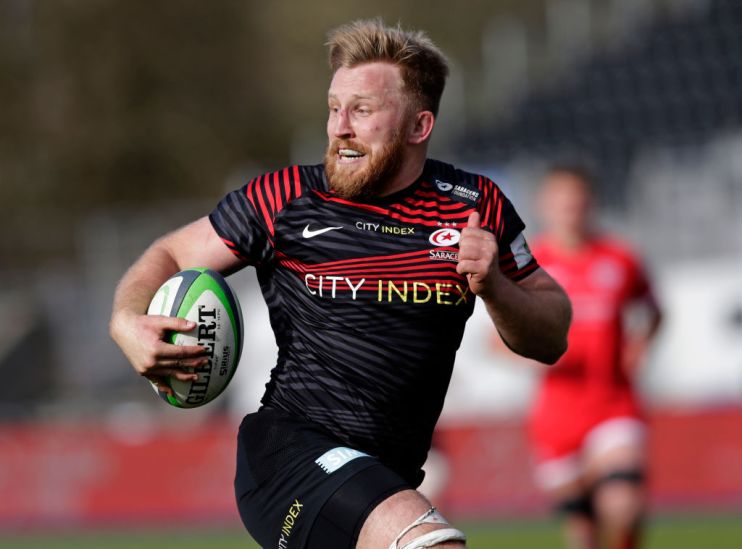 Jackson Wray and Saracens are chasing promotion back to the Premiership this season, the first step in what the club hopes will be a return to the pinnacle of the club game