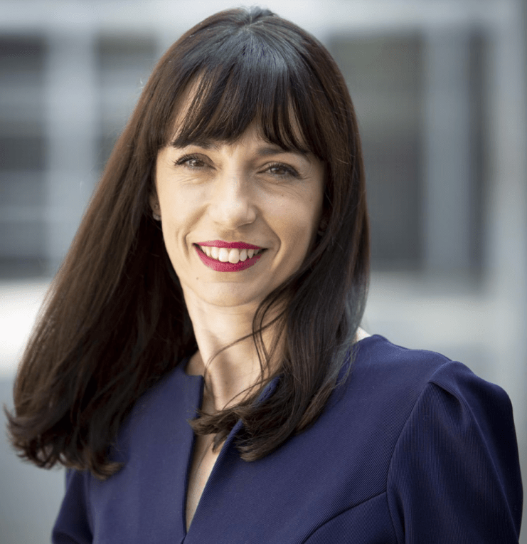 Stella Ioannou, Director at Lacuna - Creative Projects Consultancy, the artistic director of Sculpture in the City. Portrait by Nick Turpin.