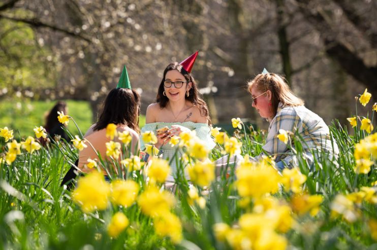 UK Bakes In Record Spring Weather