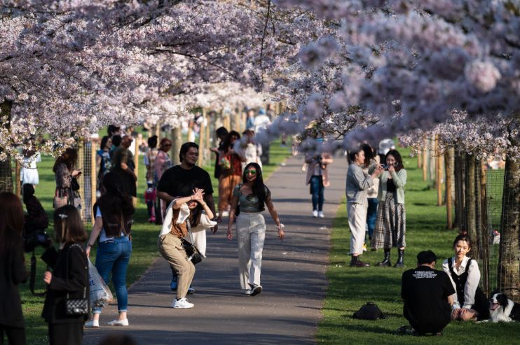 UK Bakes In Record Spring Weather