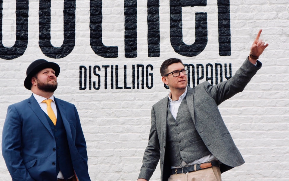 Two of the isle of man's distillers
