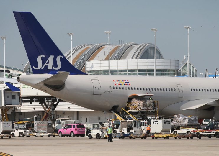 Sweden and Denmark said today that they had agreed to offer ailing airline SAS, in which both countries own stakes, a 3bn Swedish crown (&pound;255m) loan guarantee.