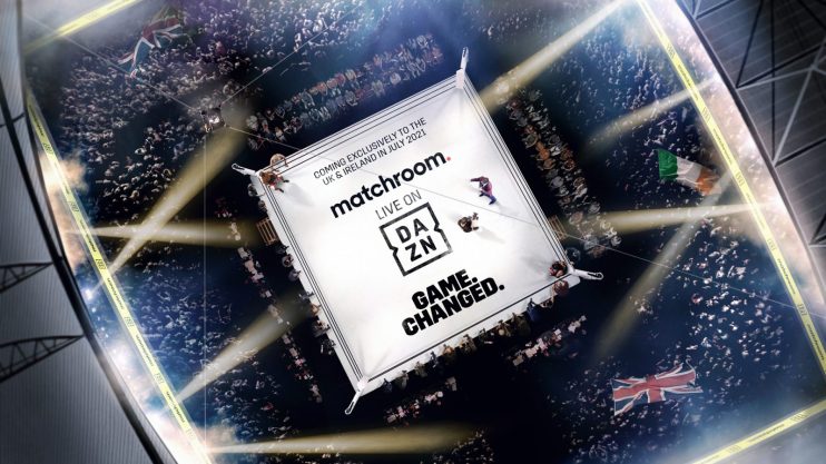 DAZN already had the exclusive rights to show Matchroom fights in the rest of the world