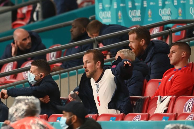 Kane failed to register a shot on target in either of England's Euro 2020 matches so far