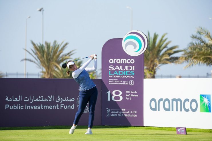 Georgia Hall will be among the players competing at the London leg of the $4m Aramco Team Series