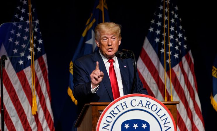 Former President Trump Addresses  The North Carolina GOP Convention