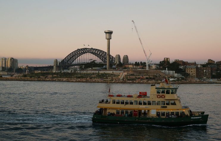 General Views Of Barangaroo Site Development