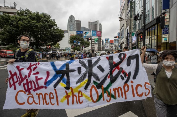 The delayed Tokyo 2020 Olympics are due to begin next month