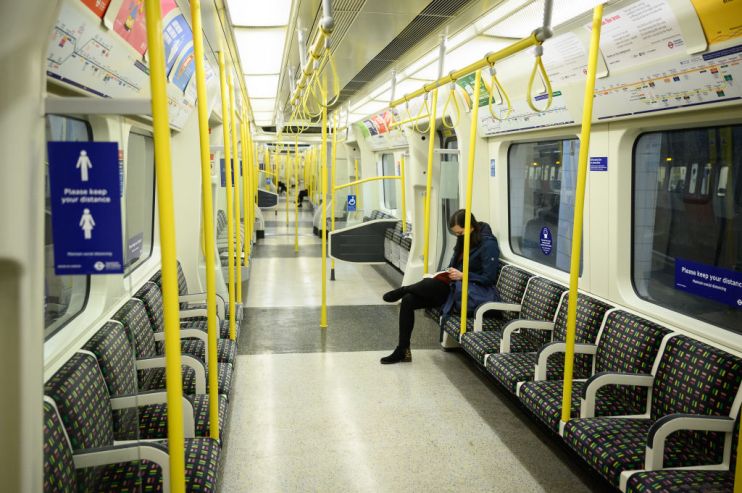 Tube Ridership At Around 20 Percent Of Pre-Pandemic Levels