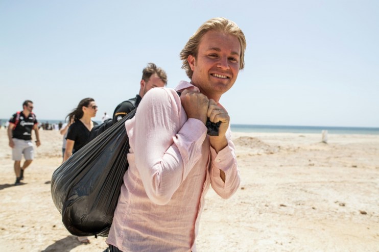 Nico Rosberg has returned to the competitive arena as chief executive of his Extreme E team Rosberg X Racing