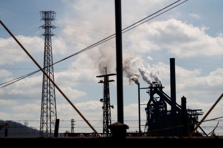 UK-steel-works