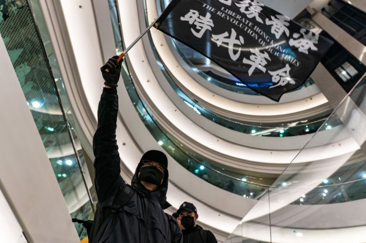Youtube has blocked access to a popular protest anthem in Hong Kong after a court in the territory moved to ban the song.