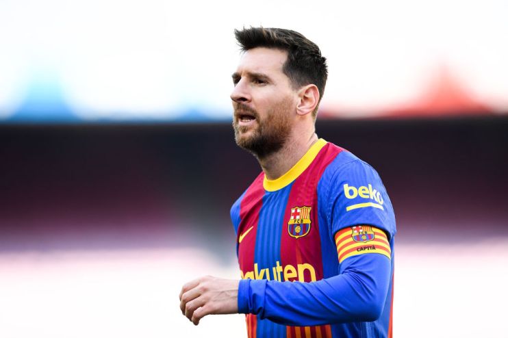 Lionel Messi earned &pound;118m a year as part of his previous contract. His new Barcelona deal will cut his salary to &pound;59m