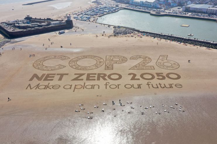Sand Artwork Highlights Climate Change Ahead Of COP26
