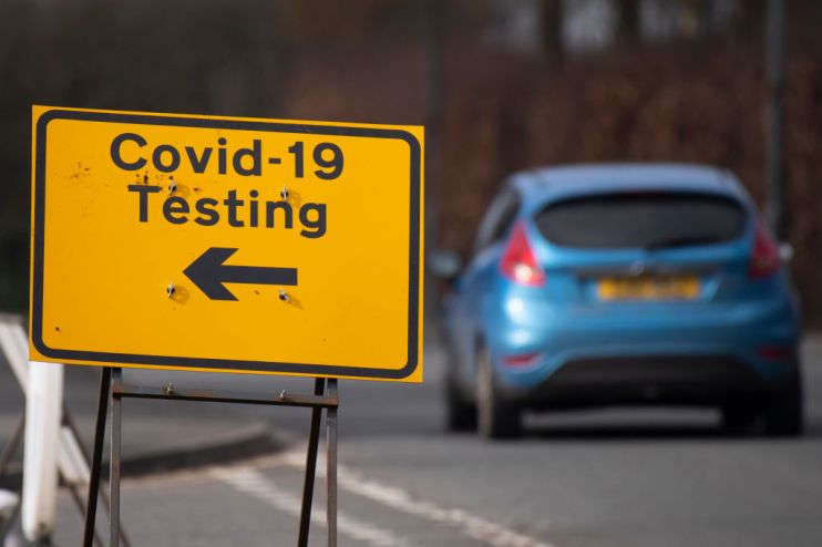 One in 75 people in England had Covid-19 last week, a lower percentage than the previous week, in yet another sign that new cases of the disease could be levelling off.