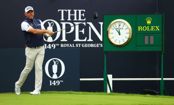 Lee Westwood is looking to emulate close friend Darren Clarke, who won The Open at Royal St George's in 2011